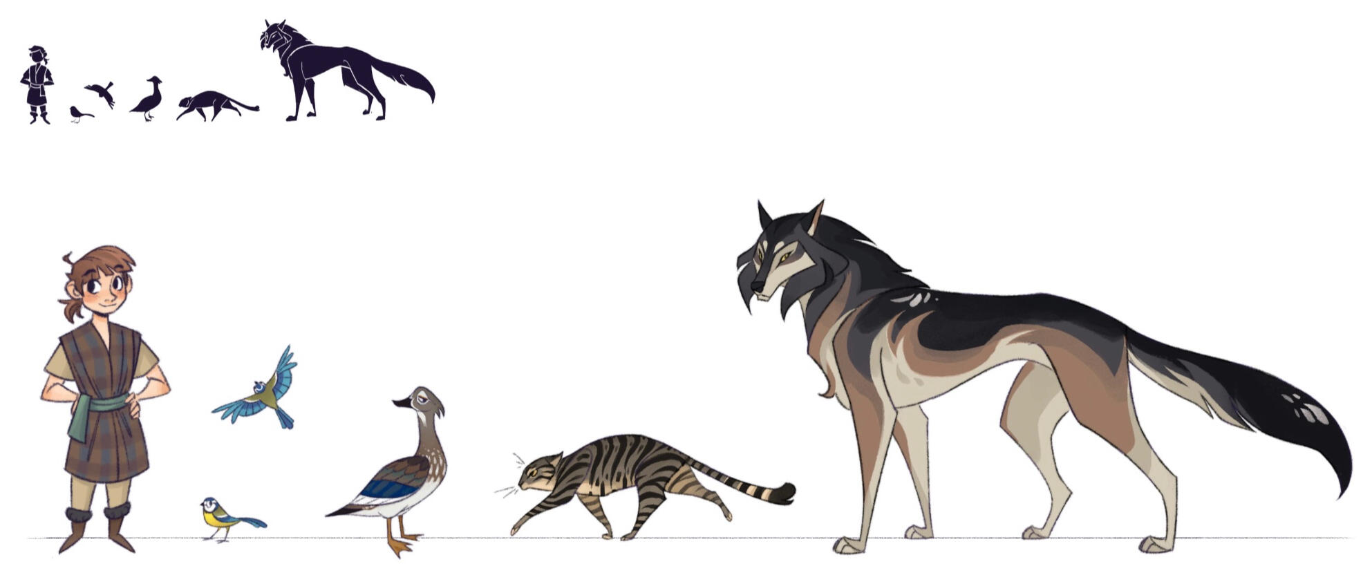 Peter & the Wolf - Character Lineup 2