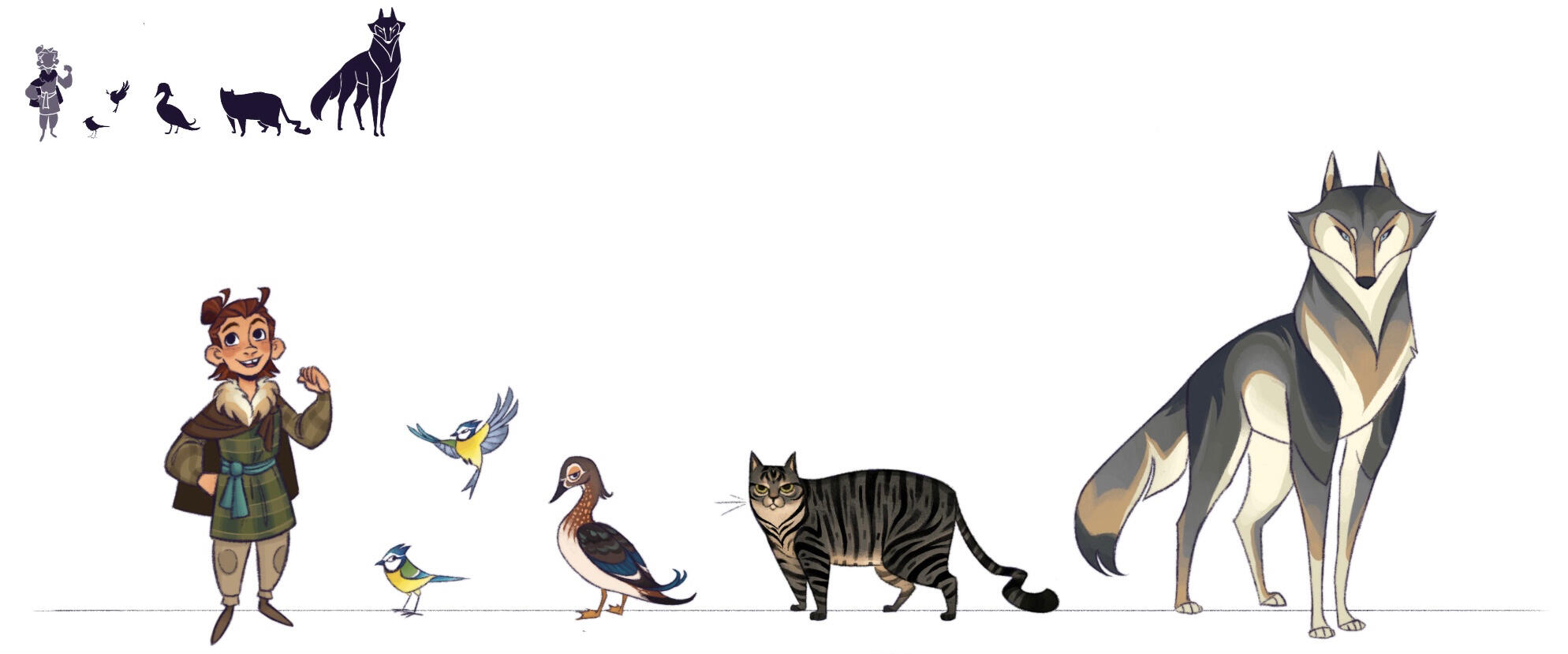Peter & the Wolf - Character Lineup 1