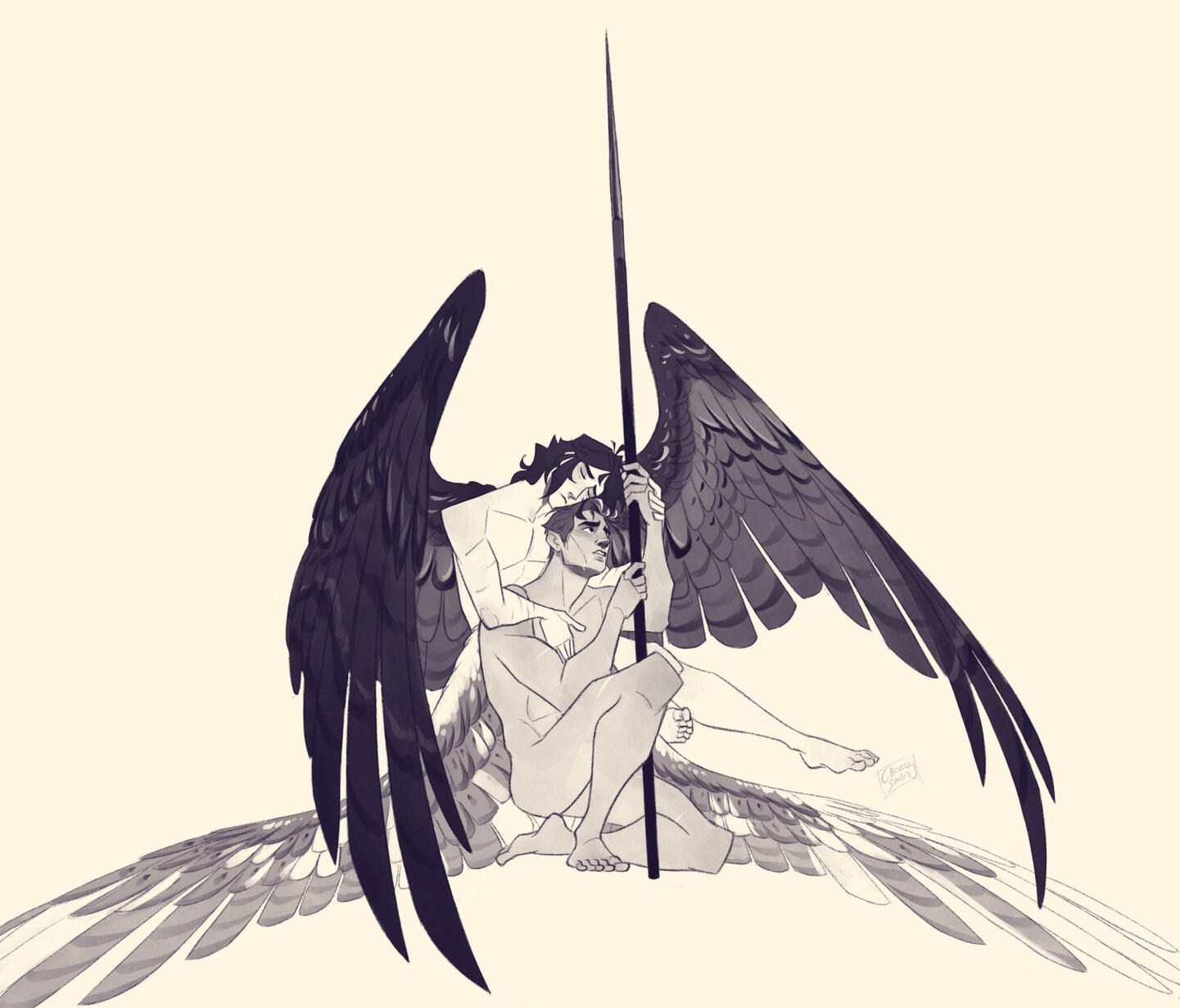 Action pose - Fylo & Tenebris