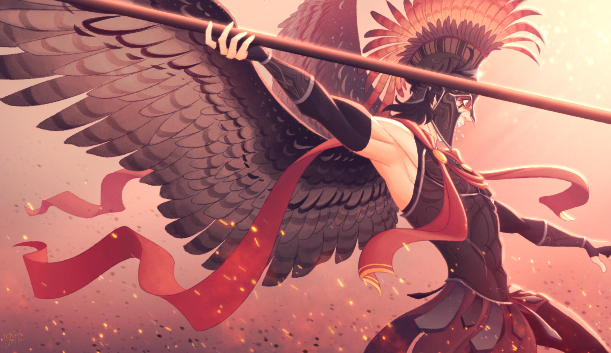 Concept painting - “War cry”