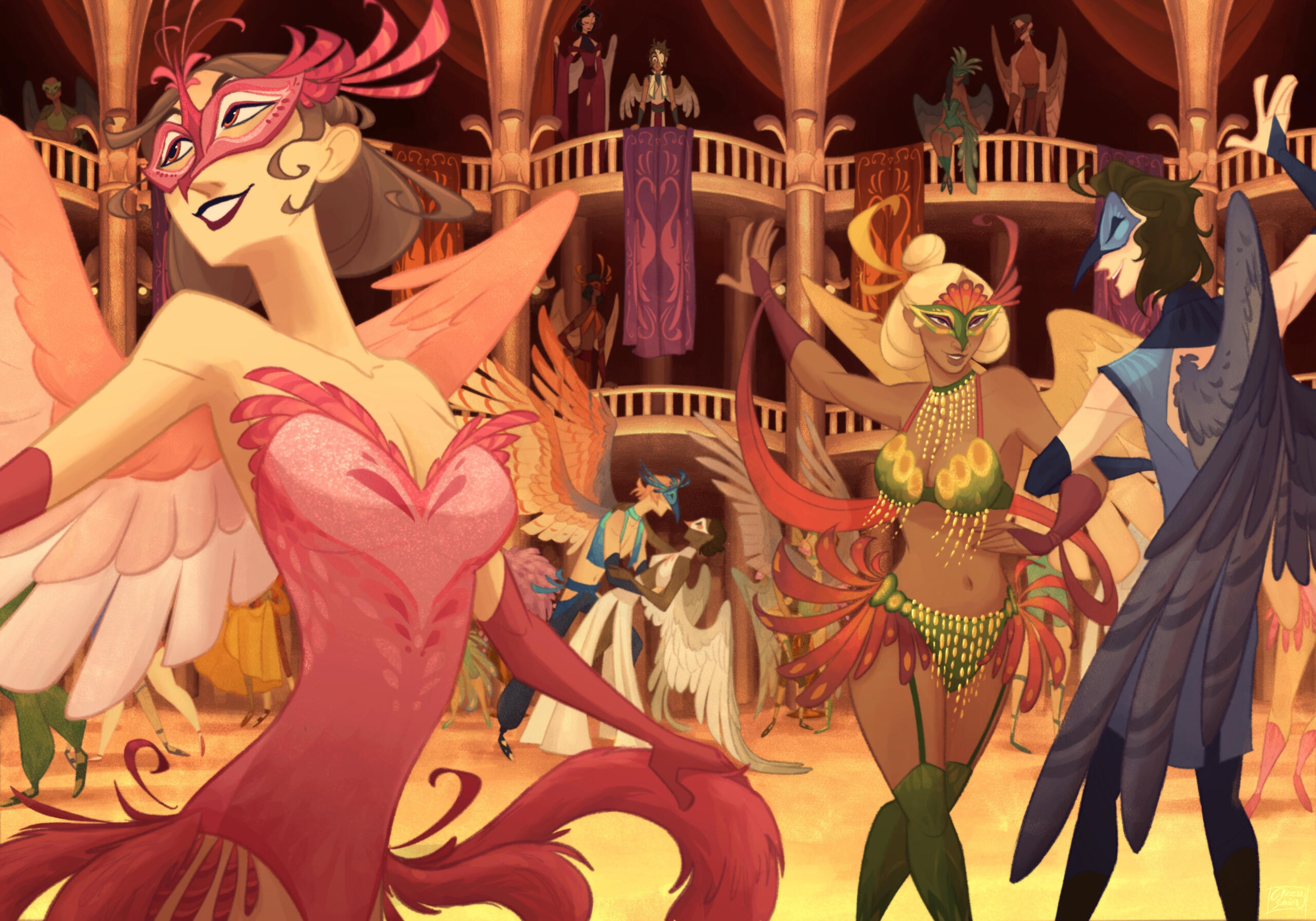 Concept painting - “The Roost&quot;