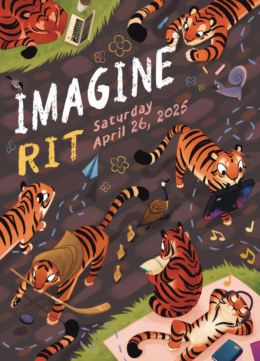 Imagine RIT Festival - Poster illustration