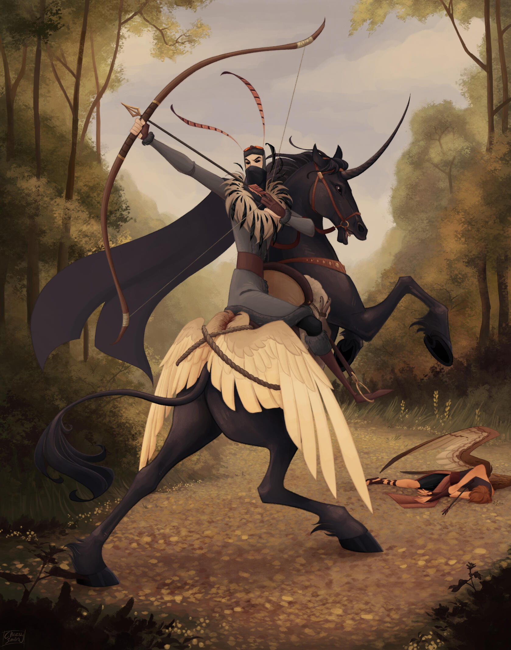 Character illustration - “The Huntsman”