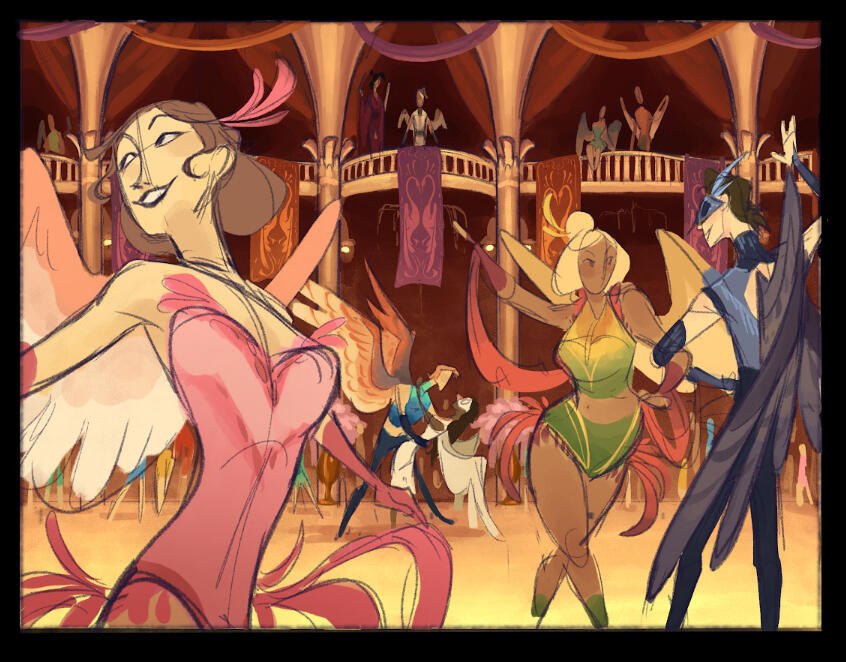 Final color sketch