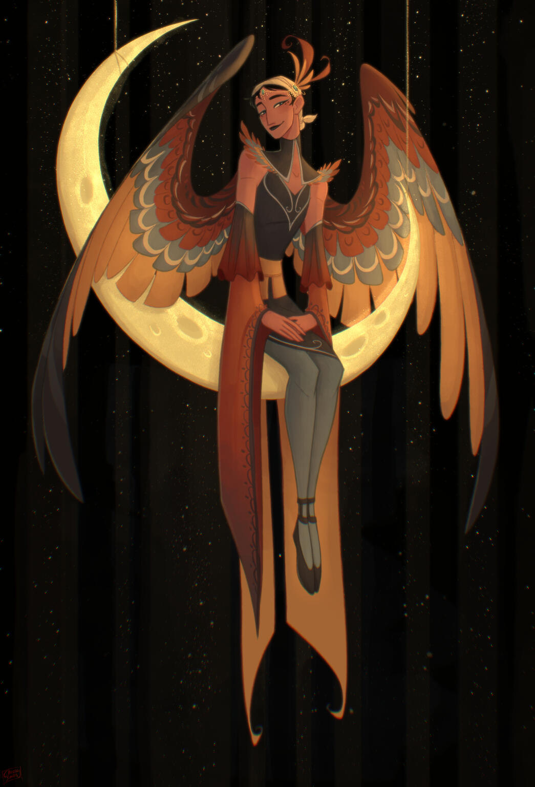 &quot;Moonlit Actress&quot;