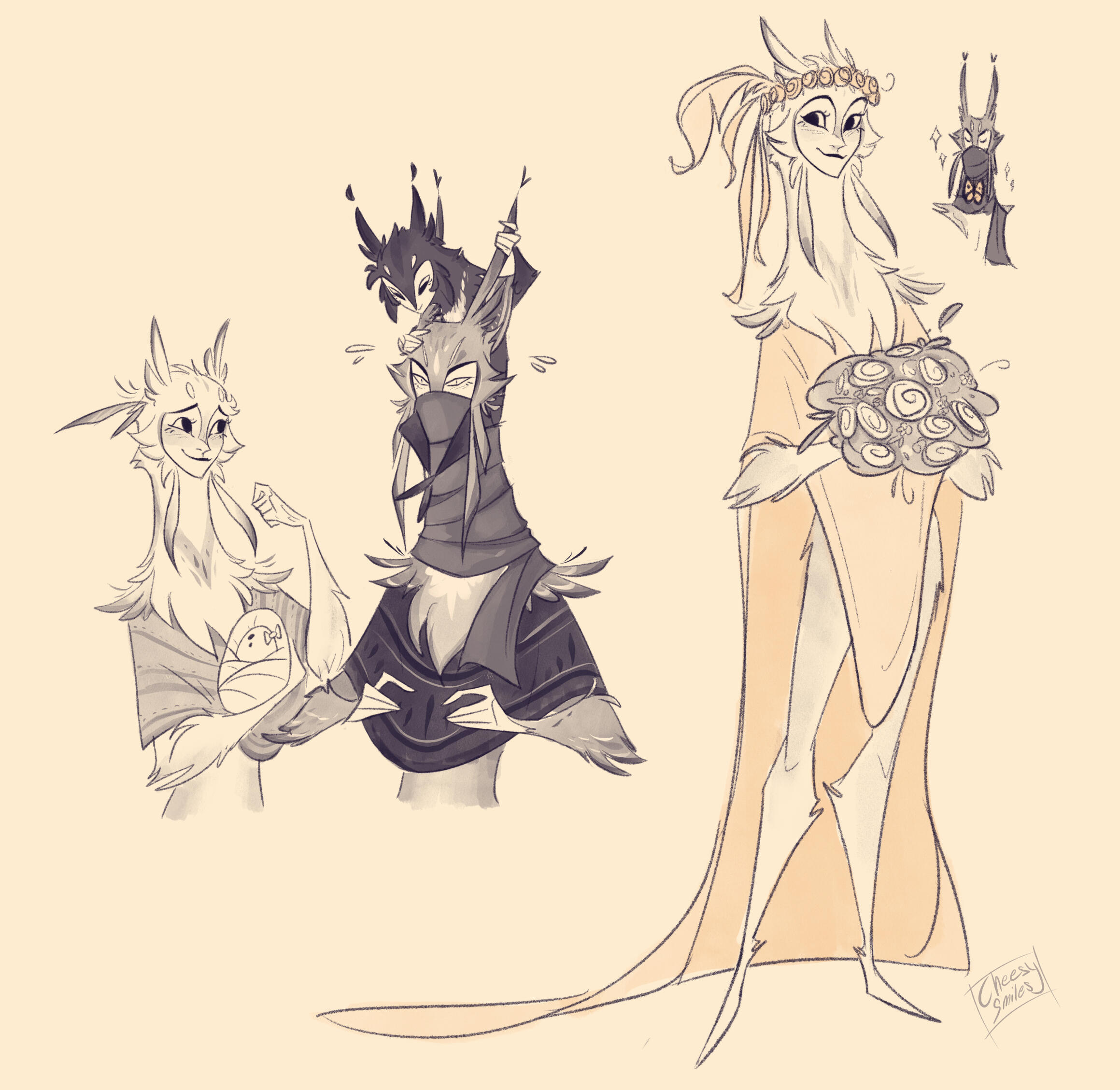 Character exploration - Emma &amp; Johann