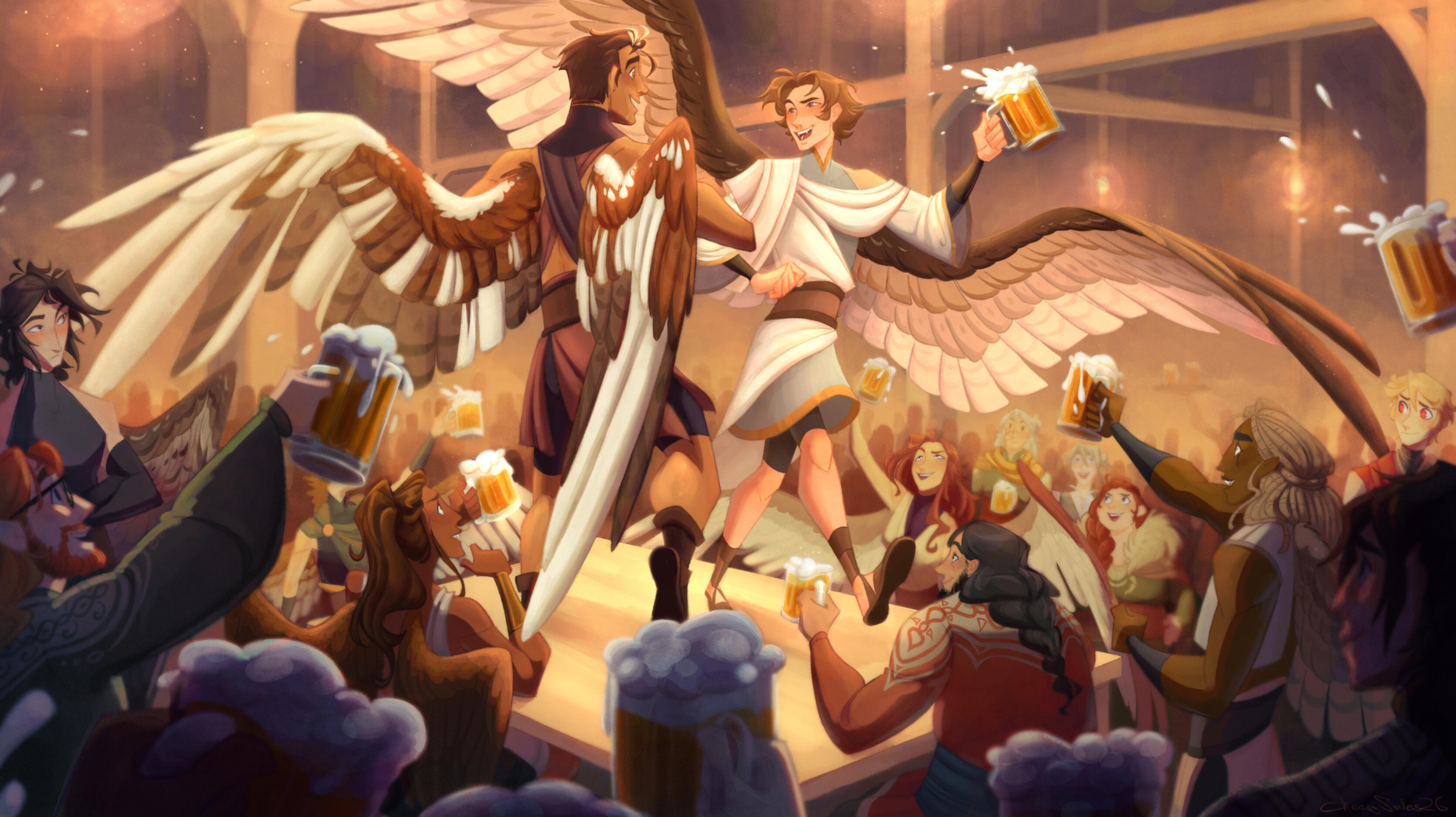 Concept painting - "Cheers!"