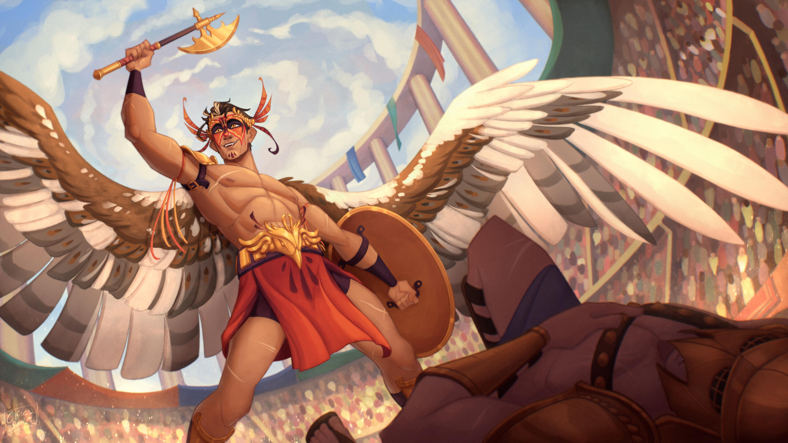 Concept painting - &quot;The Phoenix&quot;