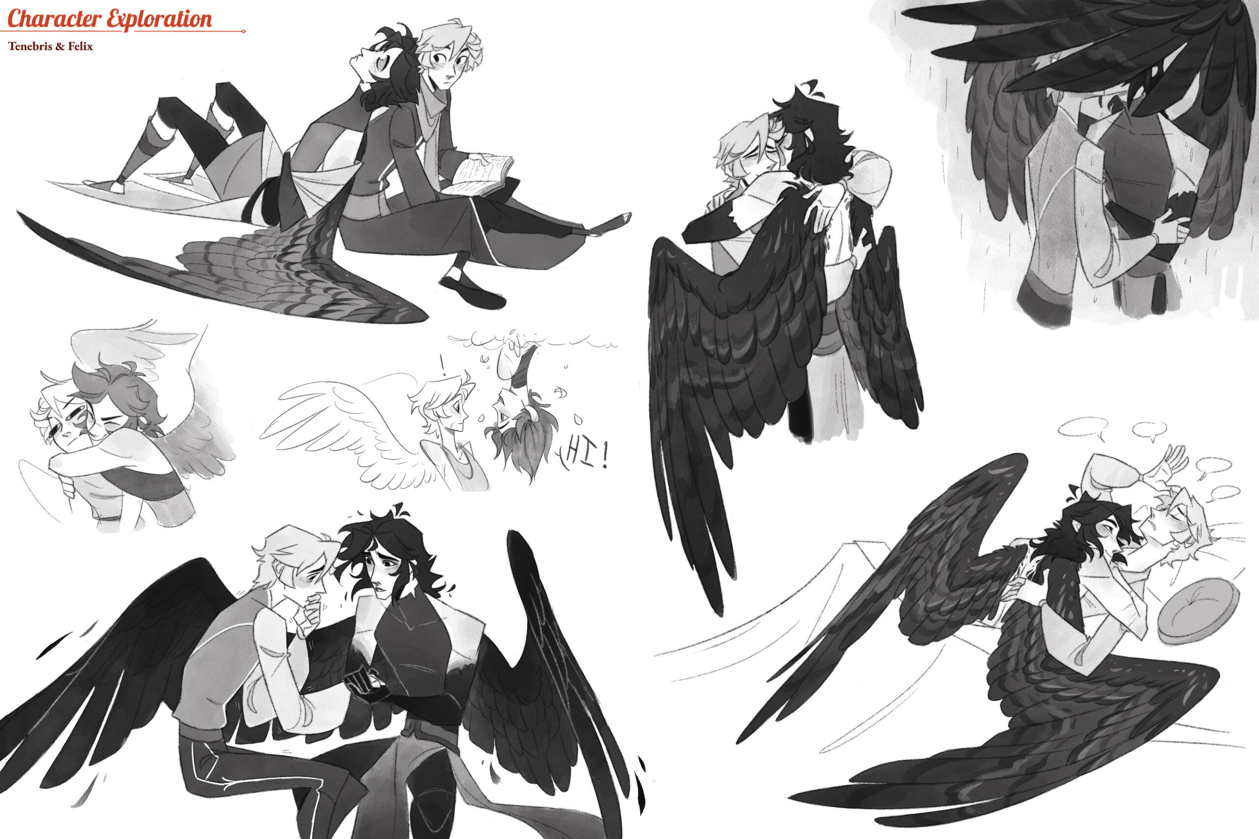 Character exploration - Tenebris &amp; Felix